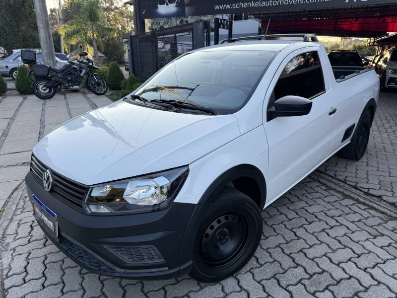 VOLKSWAGEN - SAVEIRO - 2019/2020 - Branca - R$ 61.900,00